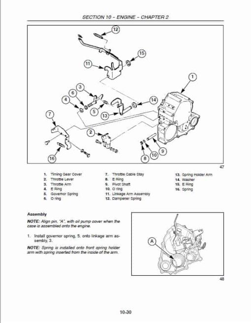 Case D35, D40, D45 Tractor Service Manual - Image 3