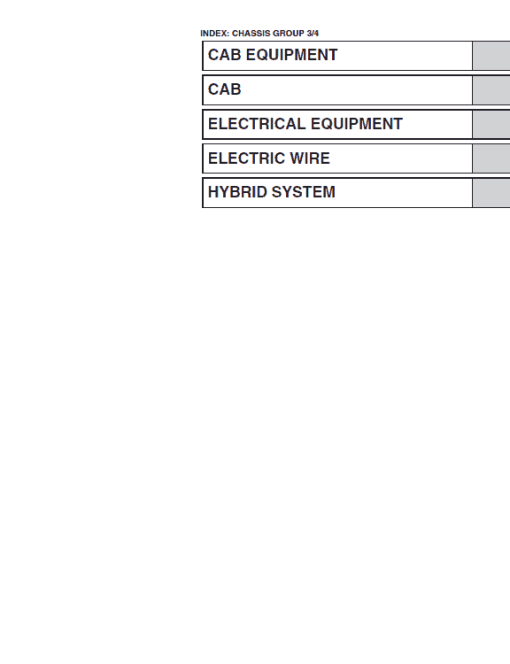 Hino Truck 2018 Conventional Service Manual - Image 2