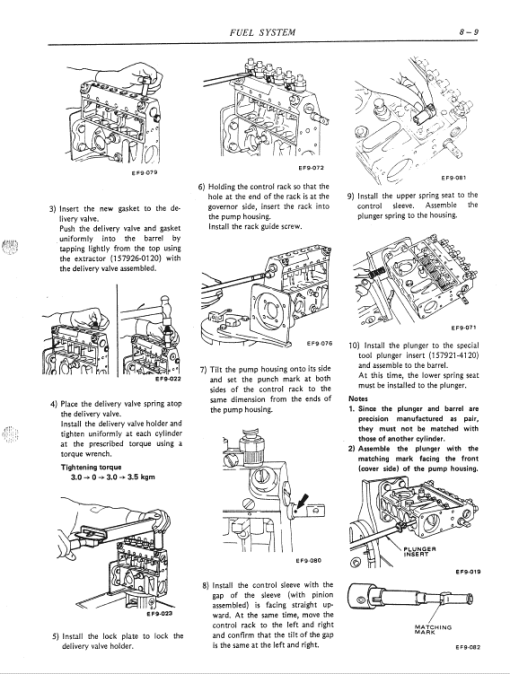 Nissan FD6, FD6T Engine Workshop Service Manual - Image 3