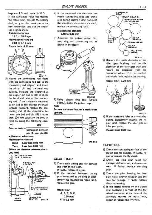 Nissan NE6T model LK600A Engine Workshop Service Manual - Image 3