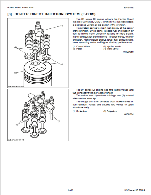 Kubota M5040, M6040, M7040 Tractor Workshop Manual - Image 2