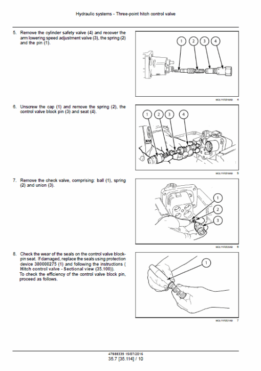 New Holland T4030F, T4040F, T4050F, T4060F Tractor Service Manual - Image 3