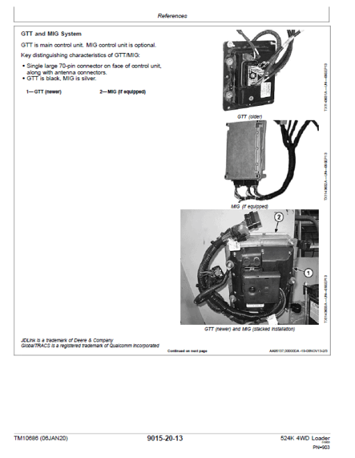 John Deere 524K 4WD Loader Engine 6068HDW74 T3 Technical Manual (SN. before 642245) - Image 3