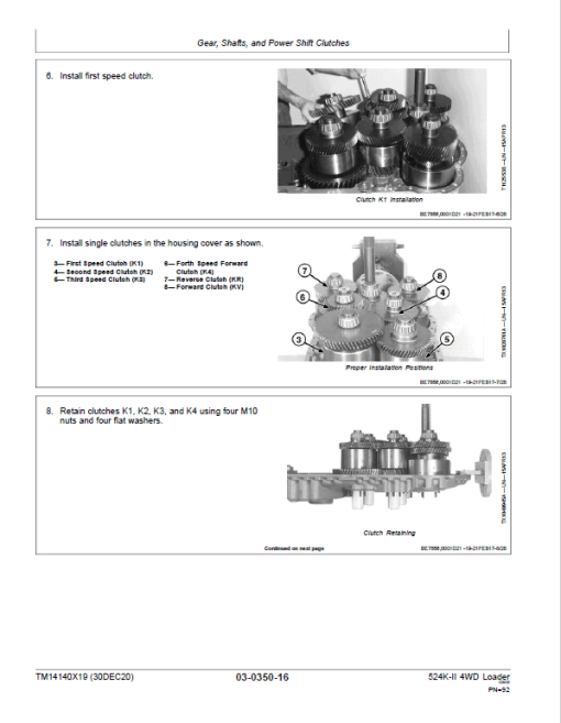 John Deere 524K-II 4WD Loader Technical Manual (SN. from F677549) - Image 3