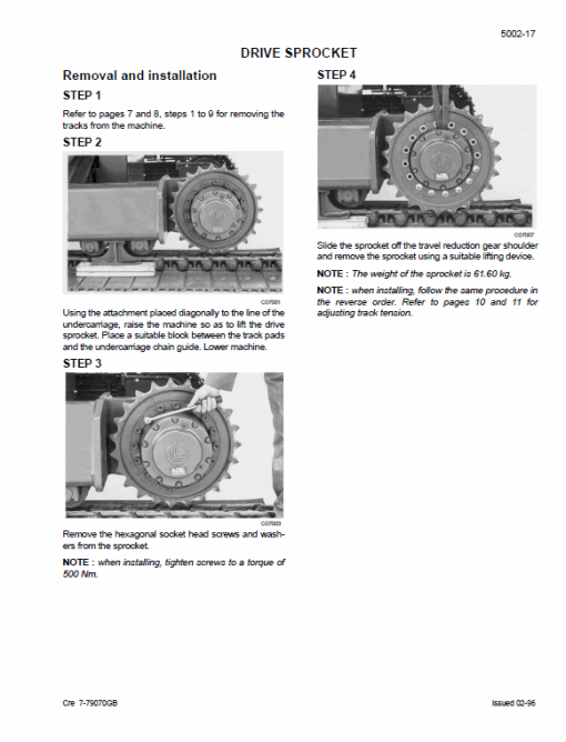 Case 1188 Excavator Service Manual - Image 3