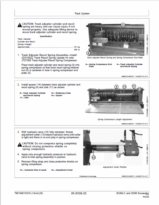 John Deere E330LC, E360 Excavator Repair Manual (S.N after CXXXXXX - & DXXXXXX -) - Image 3