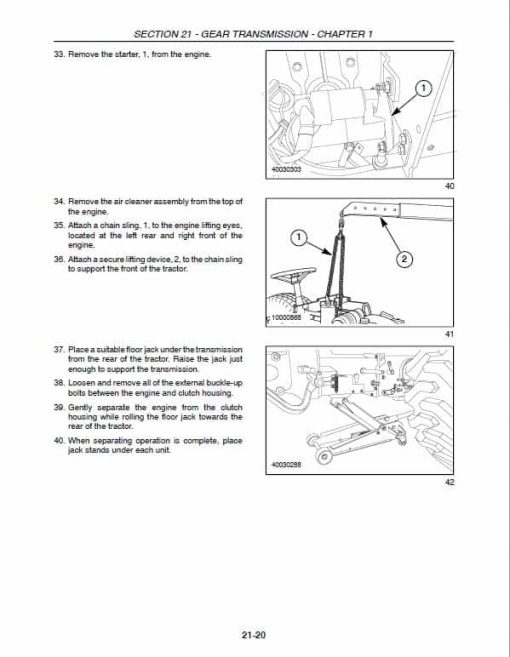 Case DX31, DX34 Tractor Service Manual - Image 4