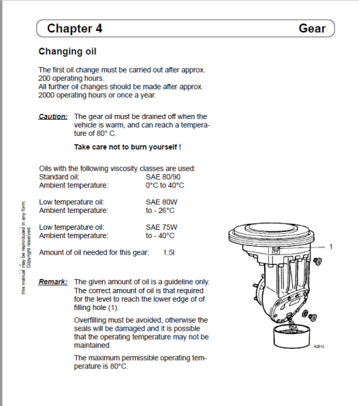 OM Pimespo XOP1 Ordre Picker Workshop Repair Manual - Image 3