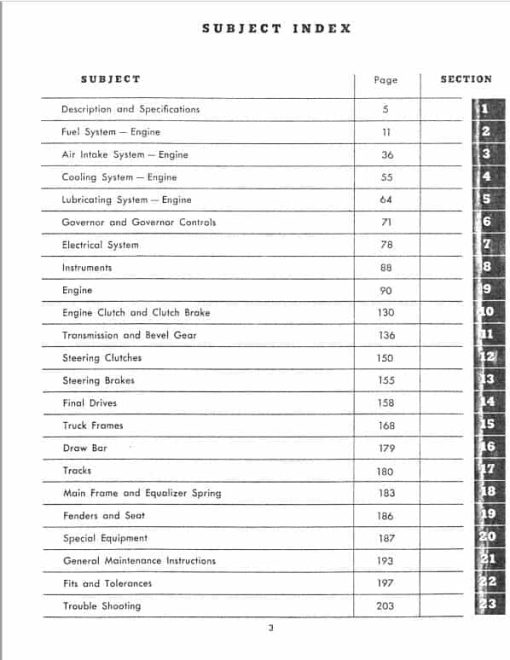 Fiatallis HD-5 Crawler Tractor Repair Service Manual - Image 2