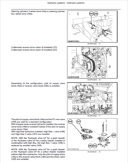 New Holland FR9040, FR9050, FR9060, FR9080, FR9090 Forage Harvester Repair Manual - Image 3