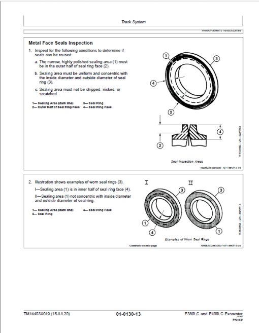 John Deere E380LC, E400LC Excavator Repair Manual (S.N after CXXXXXX - & DXXXXXX -) - Image 3