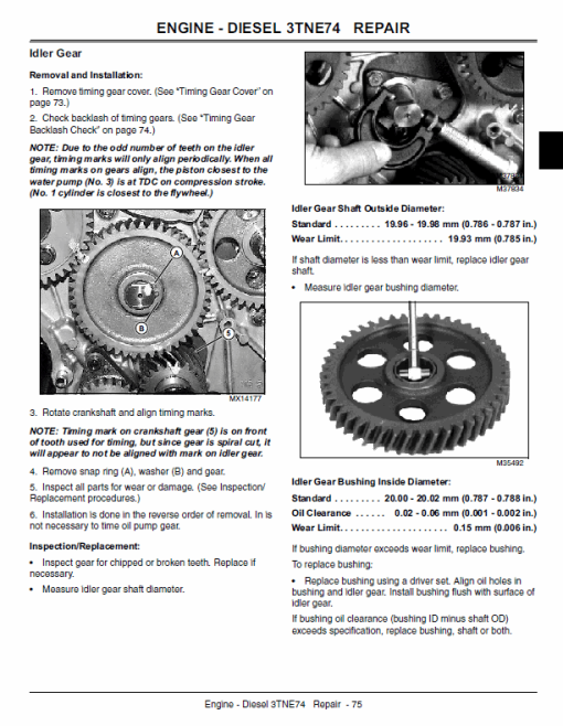 John Deere X495 and X595 Garden Tractors Technical Manual (TM2024) - Image 4