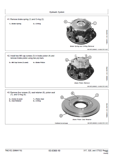 John Deere CT322 Compact Loader Repair Technical Manual - Image 3