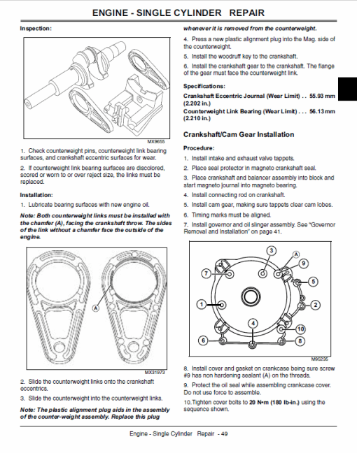 John Deere X110, X120, X140 Tractors Technical Manual (TM2373) - Image 4