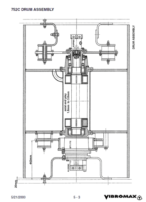 JCB Vibromax 752C Tandum Drum Roller Service Manual - Image 3