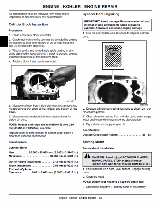 John Deere LX255, LX266, LX277, LX277AWS, LX279, LX288 Technical Manual (TM1754) - Image 4