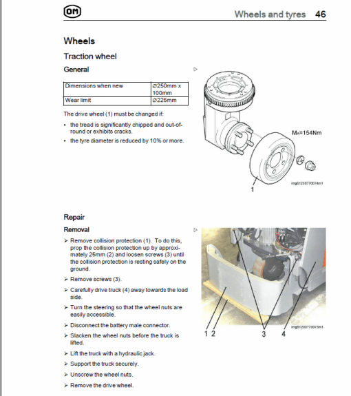 OM Pimespo XOP10 and XOP10ac Series XOP Lift Workshop Repair Manual - Image 3