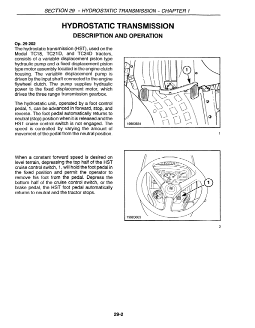 New Holland TC18, TC18D, TC21D, TD24D Tractor Service Manual - Image 4