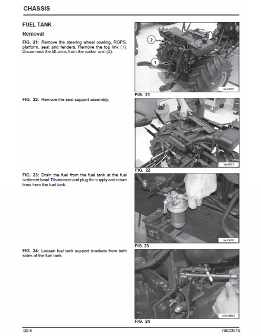 AGCO ST22A Compact Tractor Service Manual - Image 3