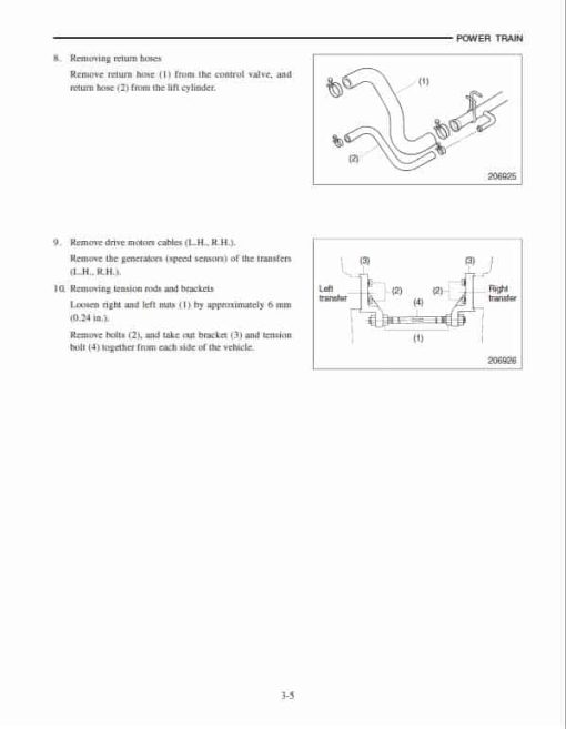 CAT EP16N-48V, EP18N-48V, EP20CN-48V Forklift Lift Truck Service Manual - Image 3