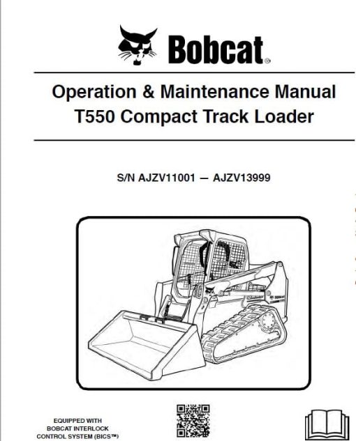 Bobcat T550 Compact Track Loader Service Repair Manual - Image 3