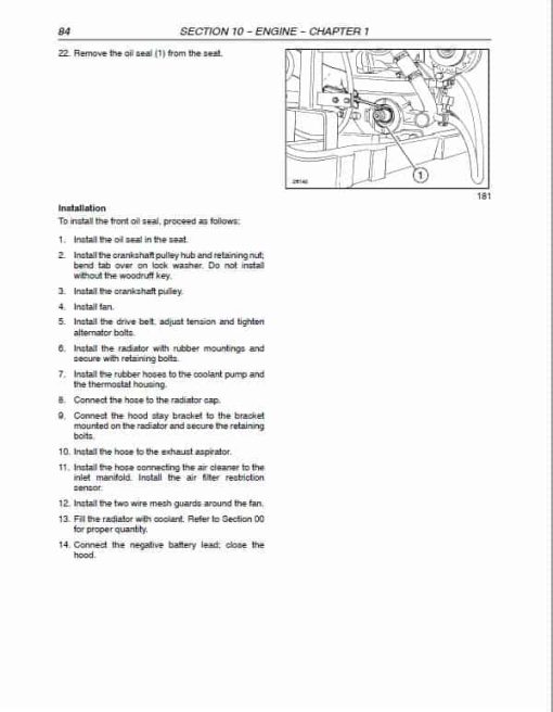 Case JX95 Straddle Tractor Service Manual - Image 3