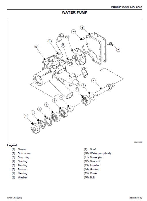 Isuzu 6HK1 Engines Service Manual - Image 3