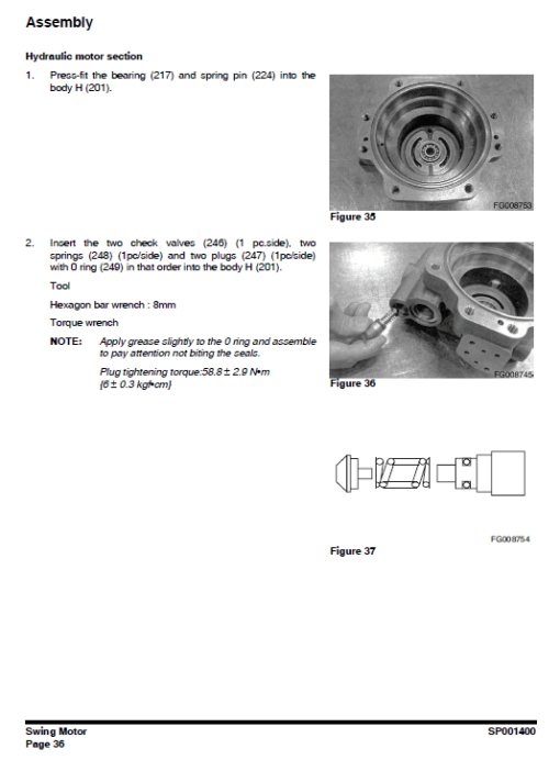 Doosan DX30Z Excavator Service Manual - Image 3