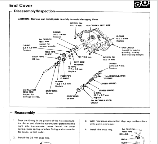 Honda Accord 1986, 1987, 1988, 1989, 1990, 1991, 1992,1993 Repair Manual - Image 3