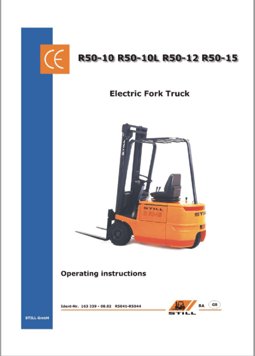 Still Electric Fork Truck R50: R50-10, R50-12, R50-15 Repair Circuit Workshop Manual - Image 4