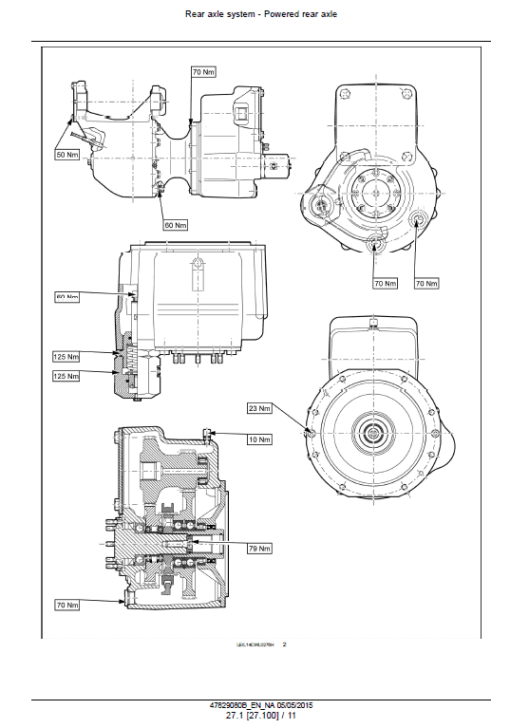 New Holland W50C, W60C, W70C, W80C Tier 4B Wheel Loader Manual - Image 3