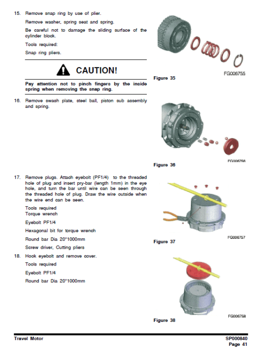 Doosan DX35Z Excavator Service Manual - Image 3