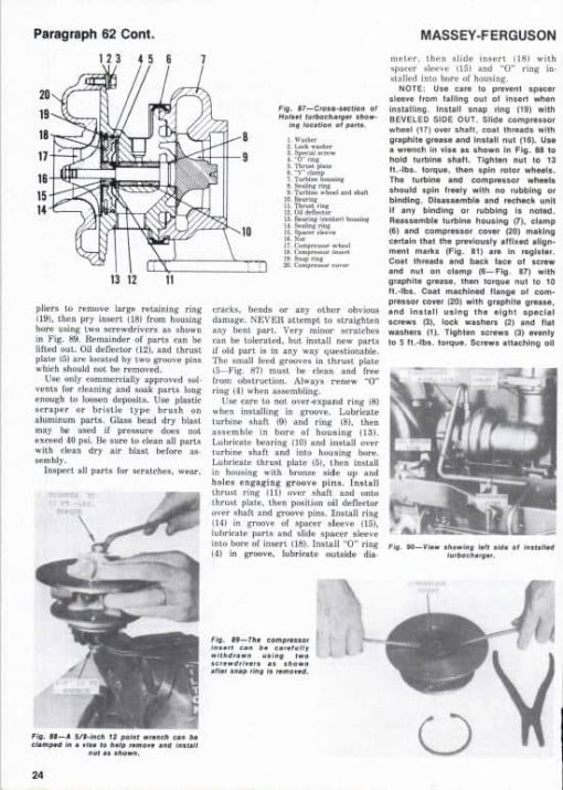 Massey Ferguson MF 1105, MF 1135, MF 1155 Tractor Service Manual - Image 3