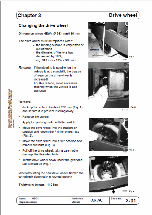 OM Pimespo XRac Reach Trucks Workshop Repair Manual - Image 3