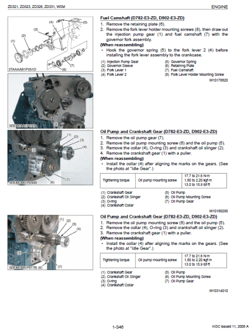 Kubota ZD321, ZD323, ZD326, ZD331 Mower Workshop Service Manual - Image 3