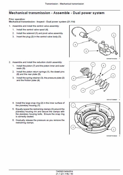 New Holland 7630, 8030 Tractor Service Manual - Image 6