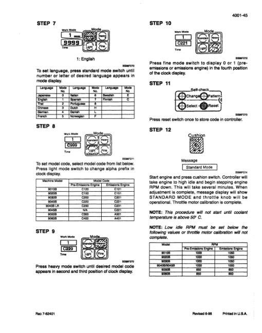 Case 9040B Excavator Service Manual - Image 3