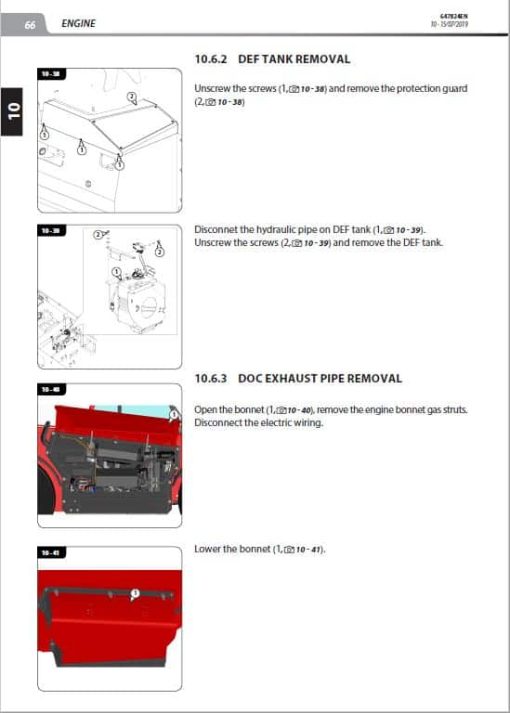 Manitou MHT 12330 245D ST5 S1 Telehandler Repair Service Manual - Image 3