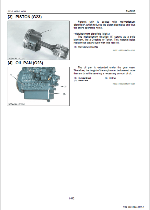 Kubota G23-2, G26-2 Mowers Service Manual - Image 3