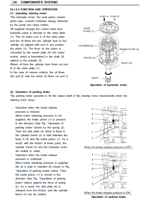 Kobelco SK60-8 Hydraulic Excavator Repair Service Manual - Image 3