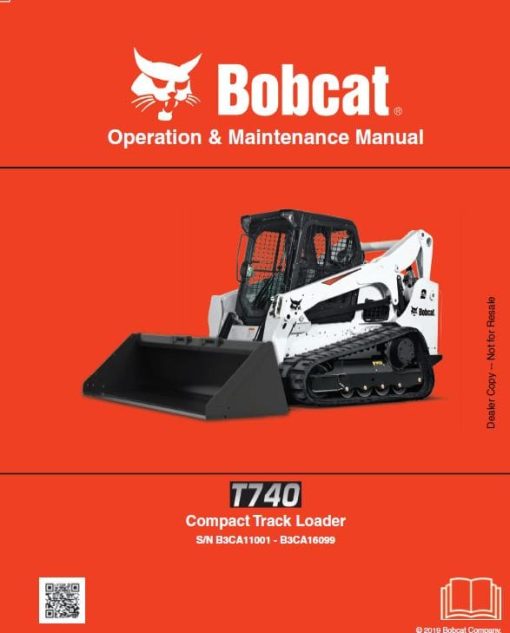 Bobcat T740 Compact Track Loader Service Repair Manual - Image 2