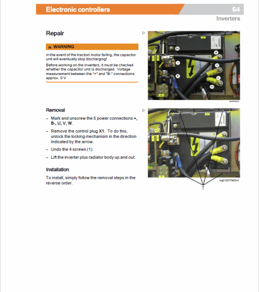 Still MX-X Order Picking Truck  Generation 3, 48v and 80v Workshop Repair Manual - Image 4