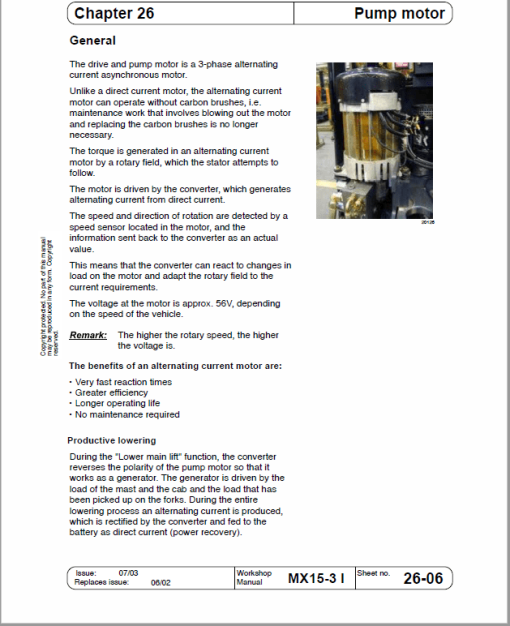 Still MX15-3 Order Picker Workshop Repair Manual - Image 4