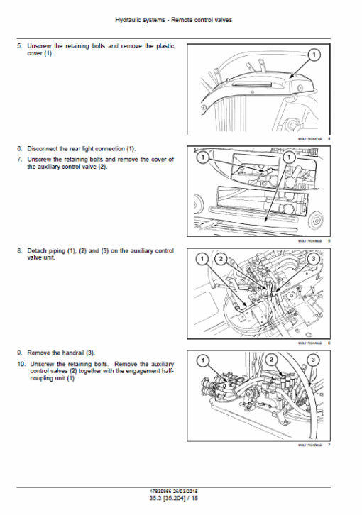 New Holland TK4030V, TK4050, TK4050M, TK4060 Tractor Service Manual - Image 3