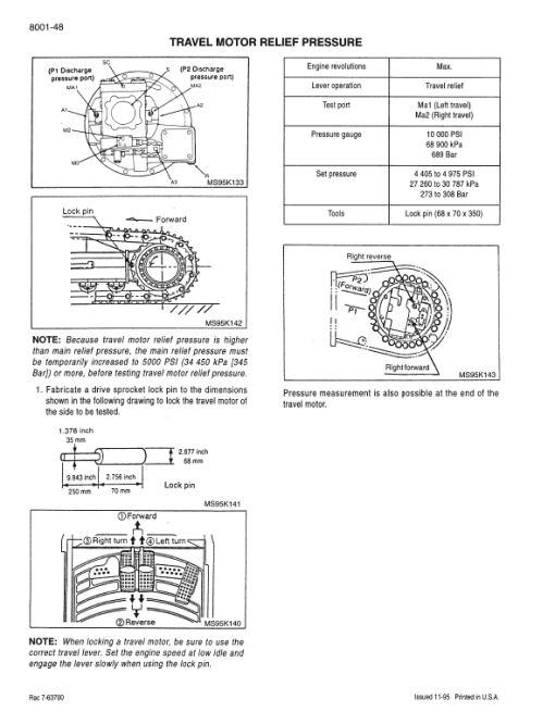 Case 9050B Excavator Service Manual - Image 3