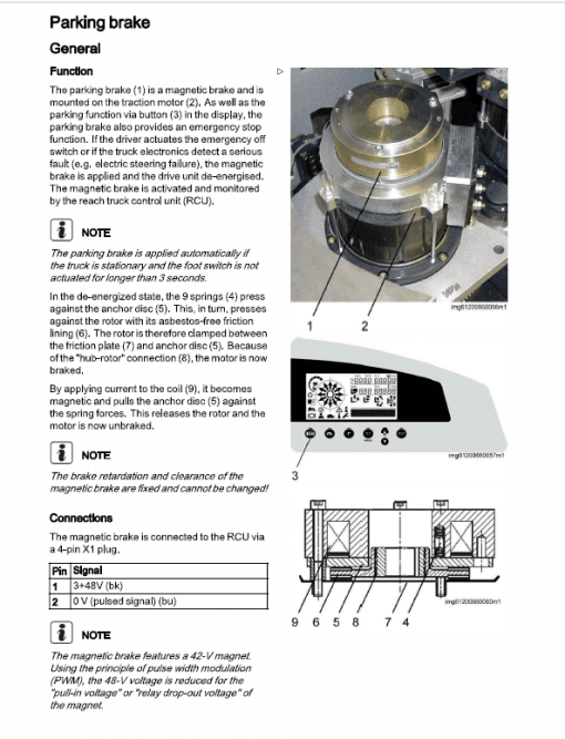 Still FM-X-10 - FM-X-25 all Model Reach Truck Workshop Repair Manual - Image 3