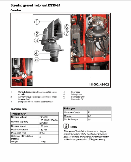 Still EXG10, EXG12, EXG16 Pallet Stacker Workshop Repair Manual - Image 3