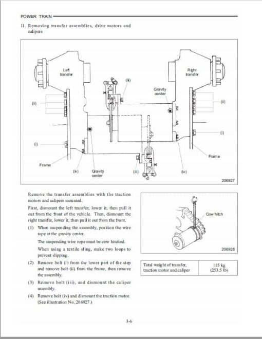 Mitsubishi FB16N, FB18N, FB20N Forklift Lift Truck Service Manual - Image 3