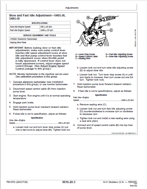 John Deere 540G-III, 548G-III, 640G-III, 648G-III, 748G-III Skidder Repair Manual (S.N - 586336) - Image 3