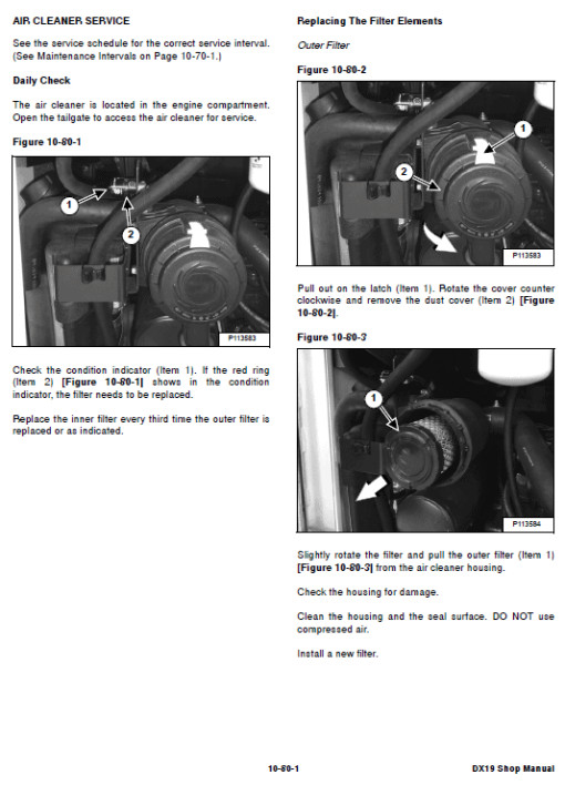 Doosan DX19 Excavator Service Manual - Image 3